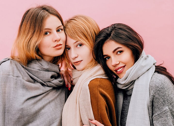 <strong>Итальянский натуральный шарф</strong> - изюминка вашего изысканного образа.